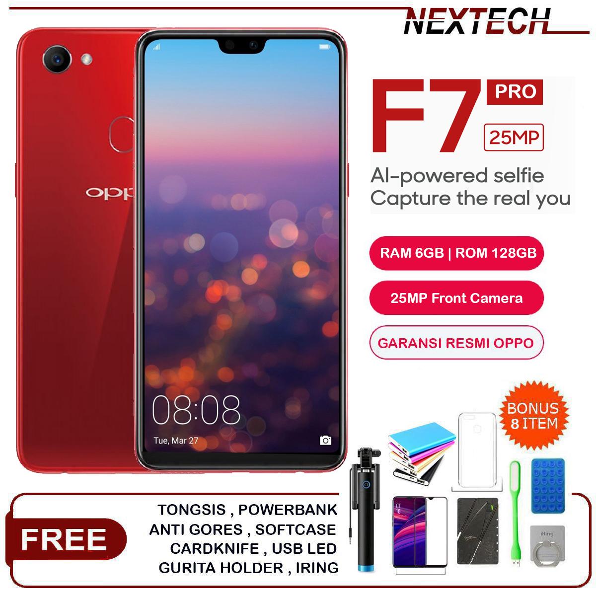 OPPO F7 PRO - 6GB/128GB - GARANSI RESMI