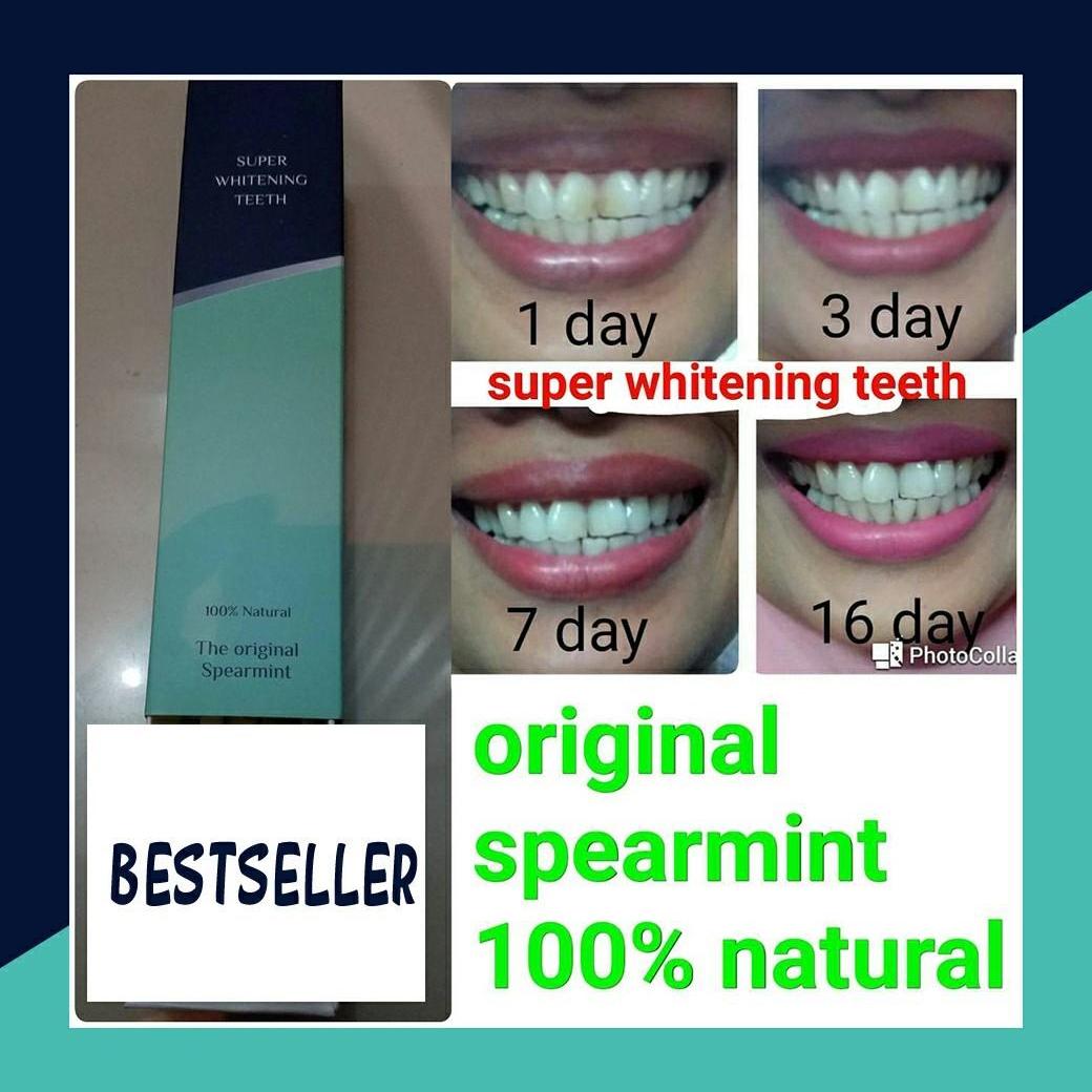 harga super whitening teeth toothpaste