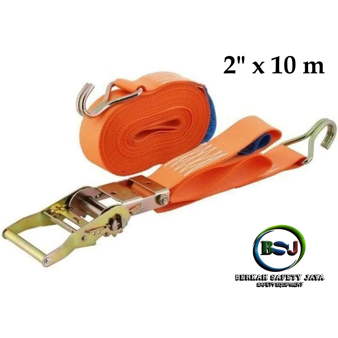 Ratchet Tie Down 5 Cm X 10 Meter Techno 008 Tali Pengikat Barang 2