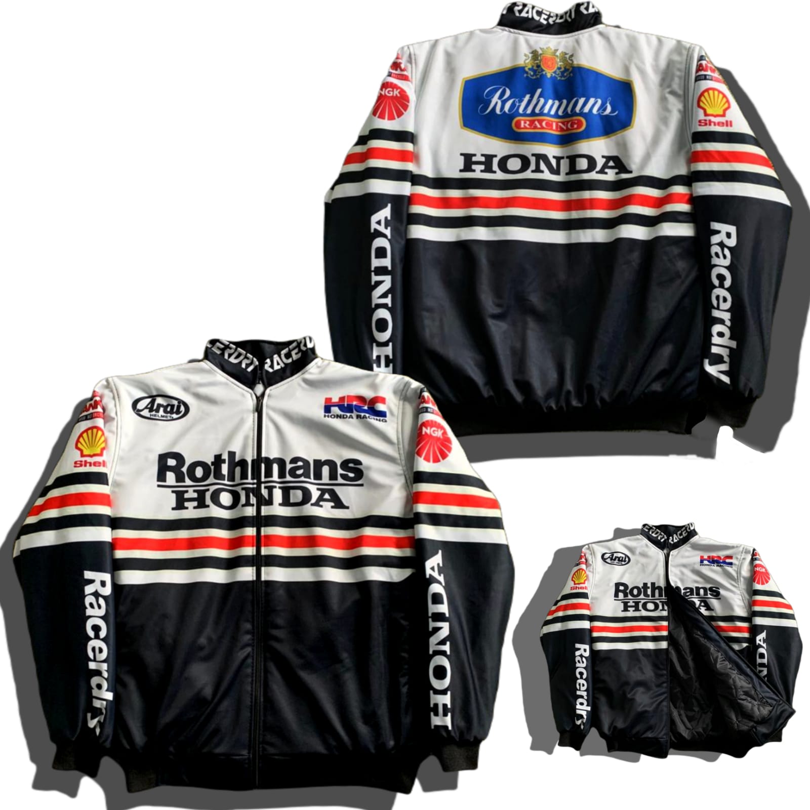 Jaket Sunmori Team Honda Rothmans Jaket 
