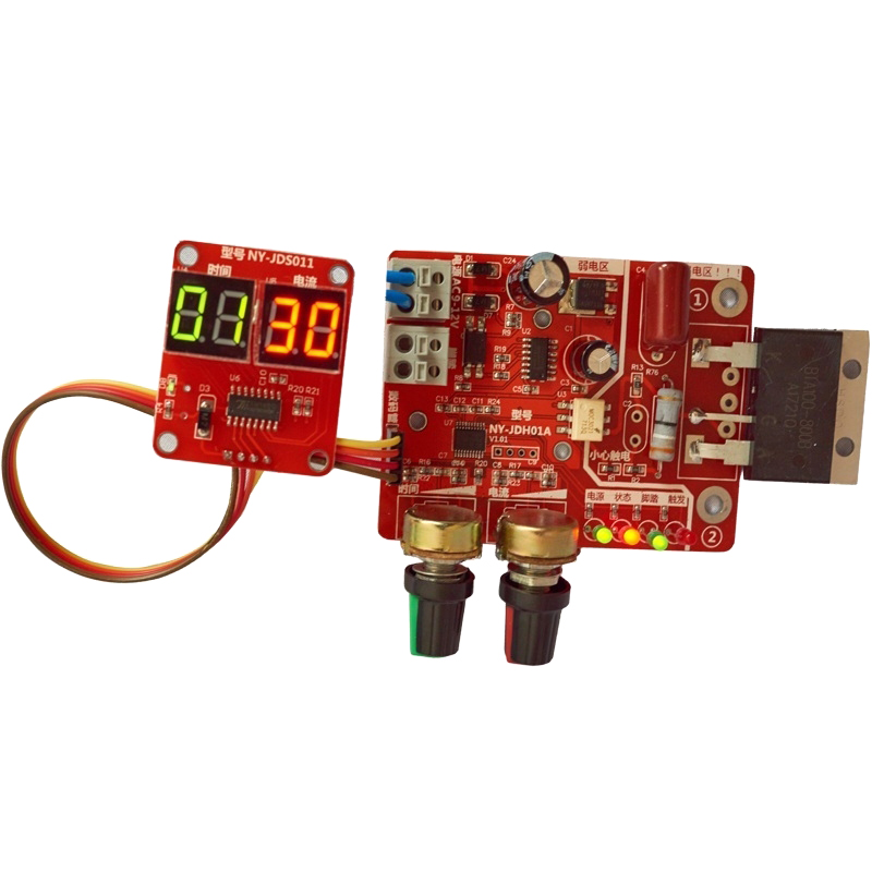 100A//40A LCD Display Digital Spot Welder Welding DIY Transformer Board Timer