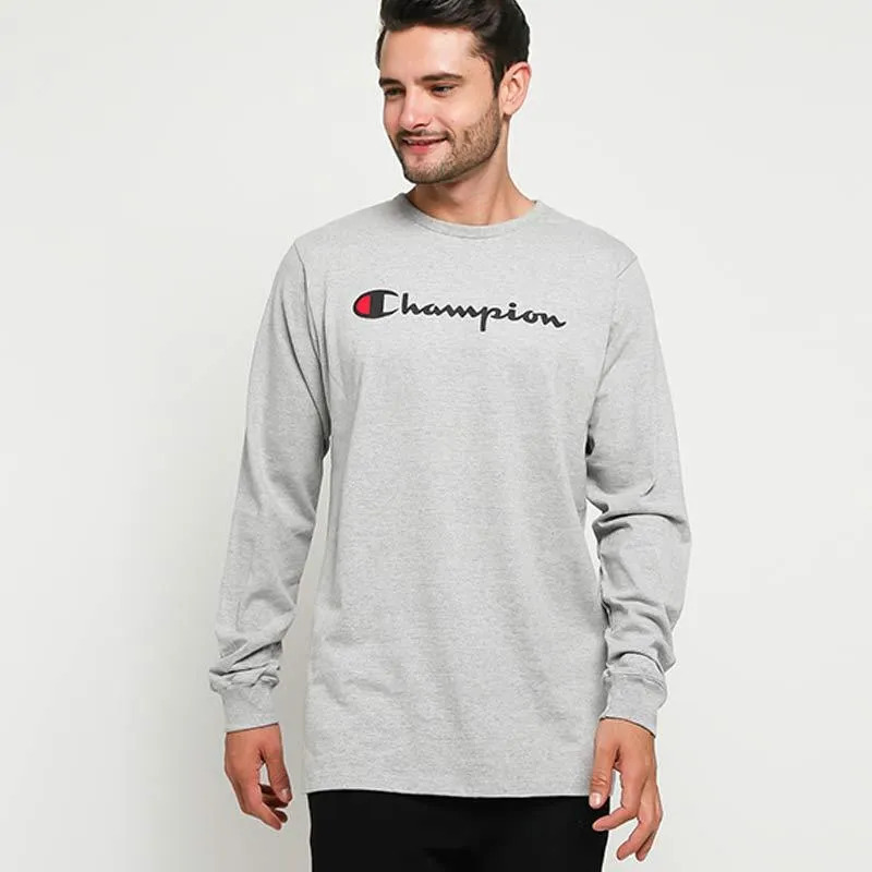 Champion Long Sleeve Embroidered Script 