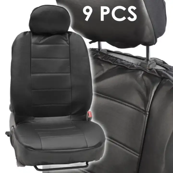 Y Crown 9pcs 4pcs Car Seat Chair Cover Pu Leather Four Season