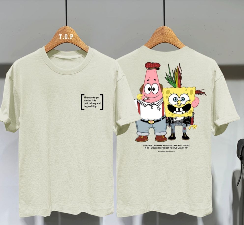 VDR STORE /spongebob squarepants / kaos 