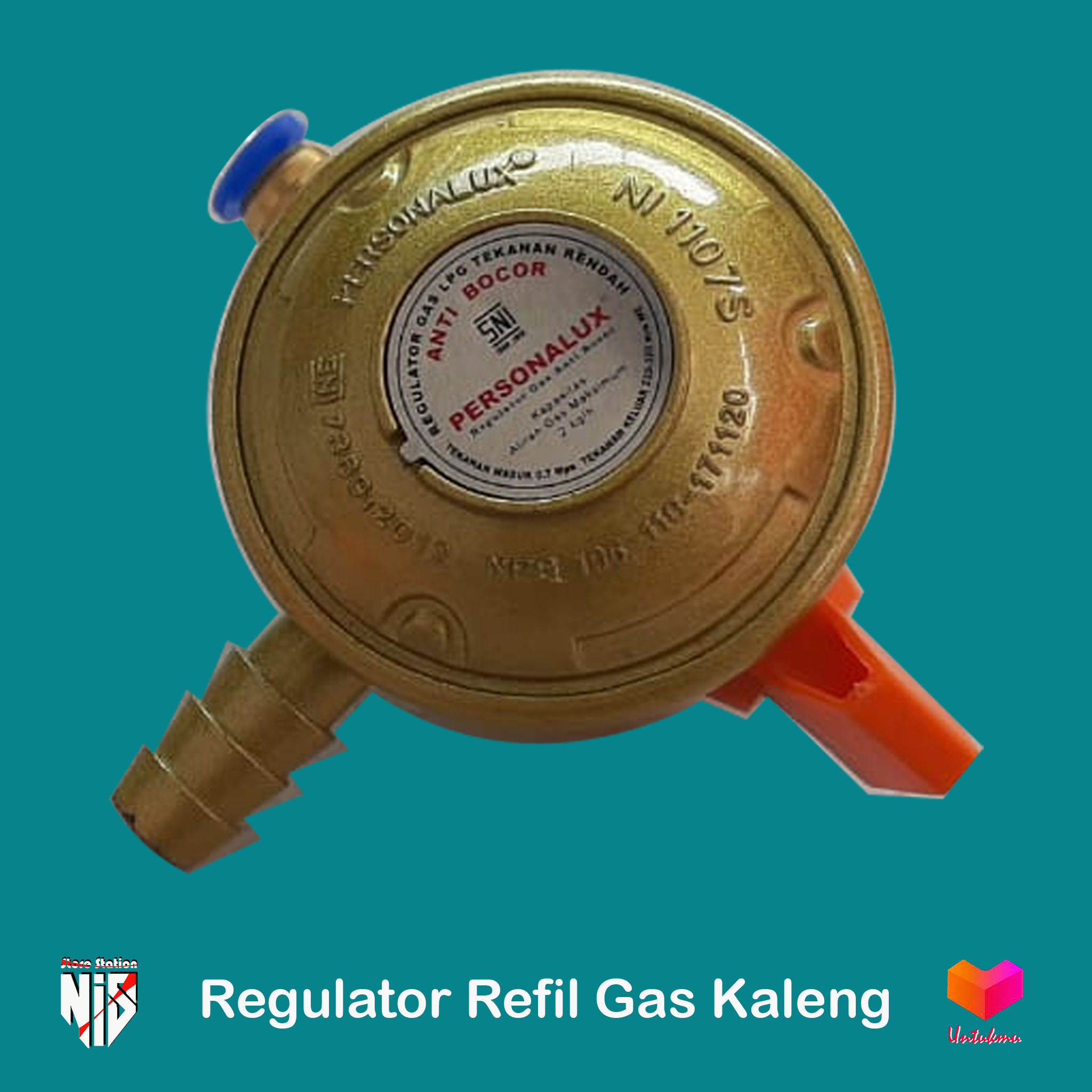 Regulator alat refill gas kaleng / regulator untuk isi ulang gas kaleng