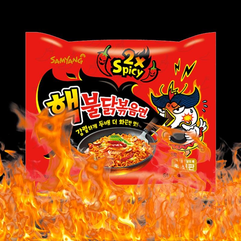 BISA COD - 3Pcs SAMYANG RAMEN NUCLEAR 2X SPICY HALAL MUI