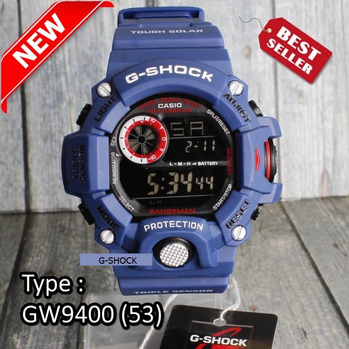 Blue G Shock 9400 G Shock Rangeman Navy Blue CASIO G-SHOCK GW