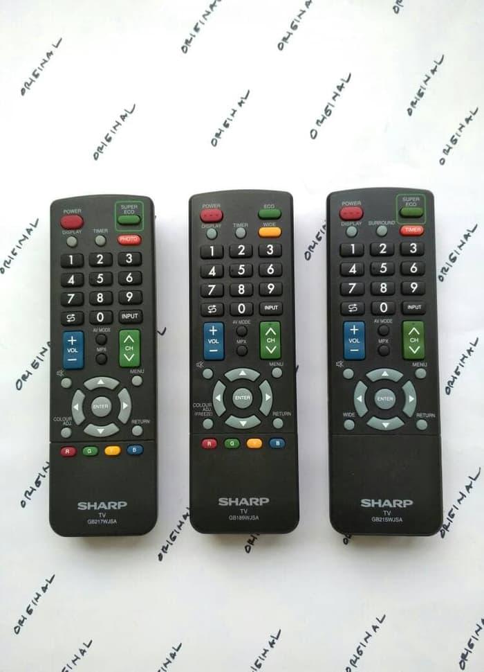 Remot Remote TV Sharp Original LED LCD Tabung Asli Ori KW