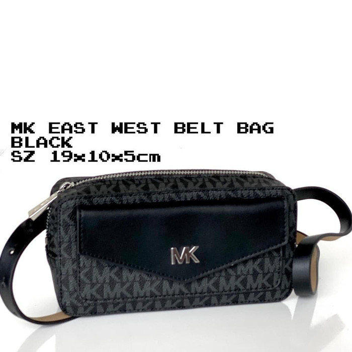 michael kors east west belt bag