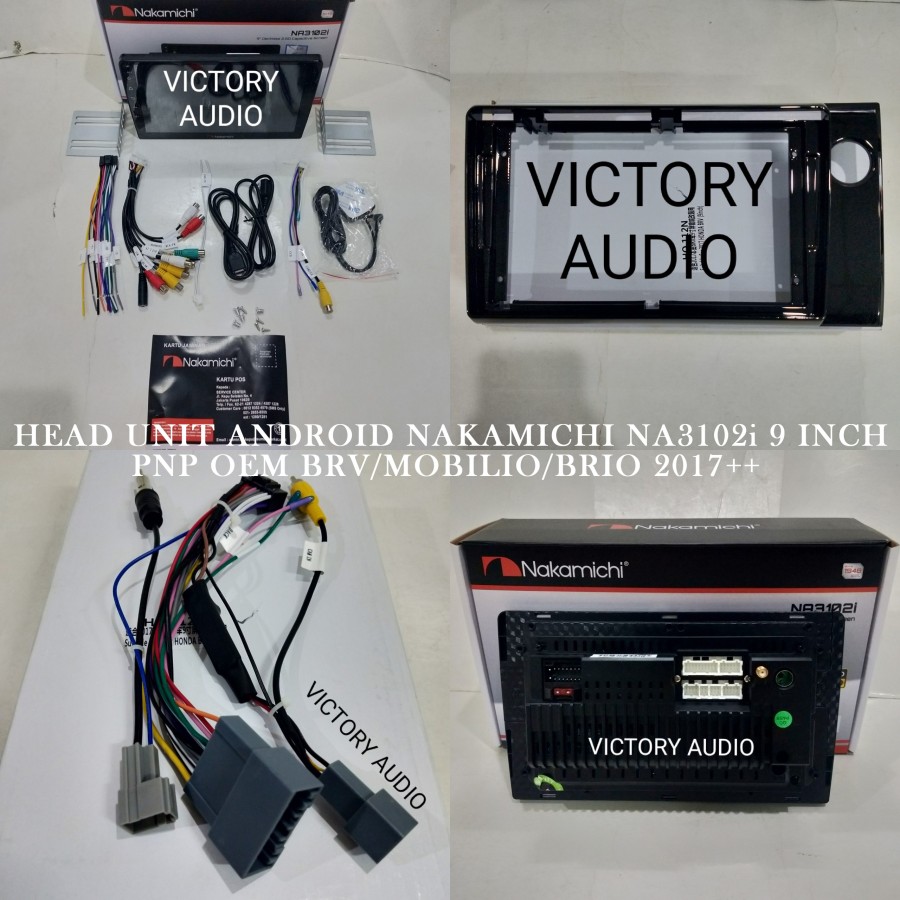 Head Unit Android 9 Inch Nakamichi 