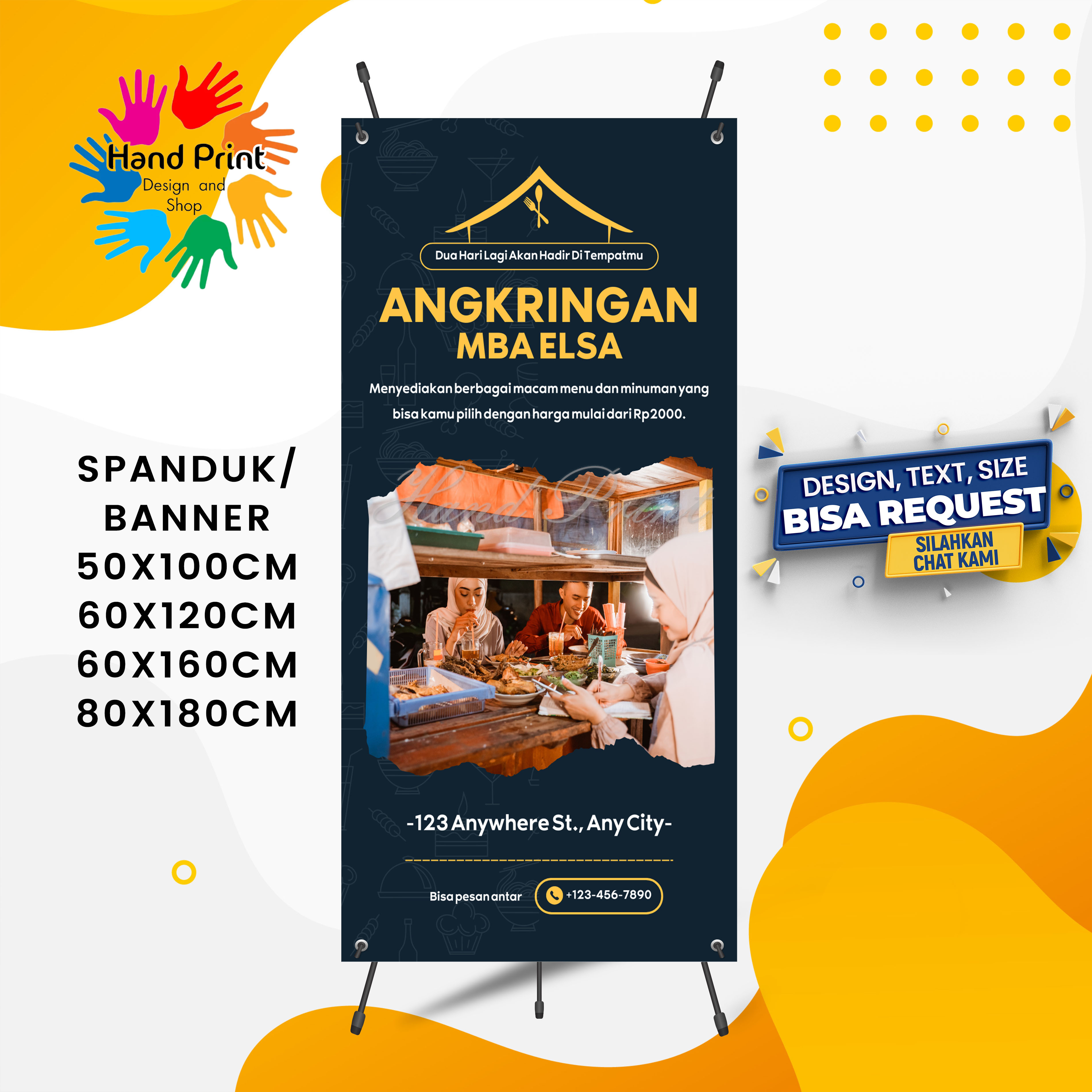 Spanduk Banner Mmt Angkringan Sate Seafood Seblak Ceker Sosis Bakar Bakso Mercon Lazada Indonesia