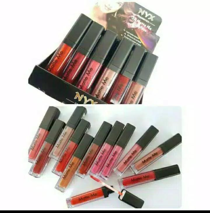 (12pcs) NYX MATTE ME 3D Matte Me