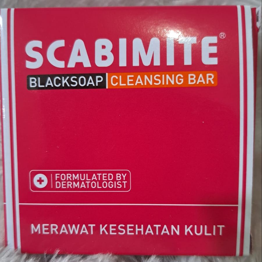 Scabimite Blacksoap Cleansing Bar - 60 Gr / Sabun Batang Hitam / Black ...