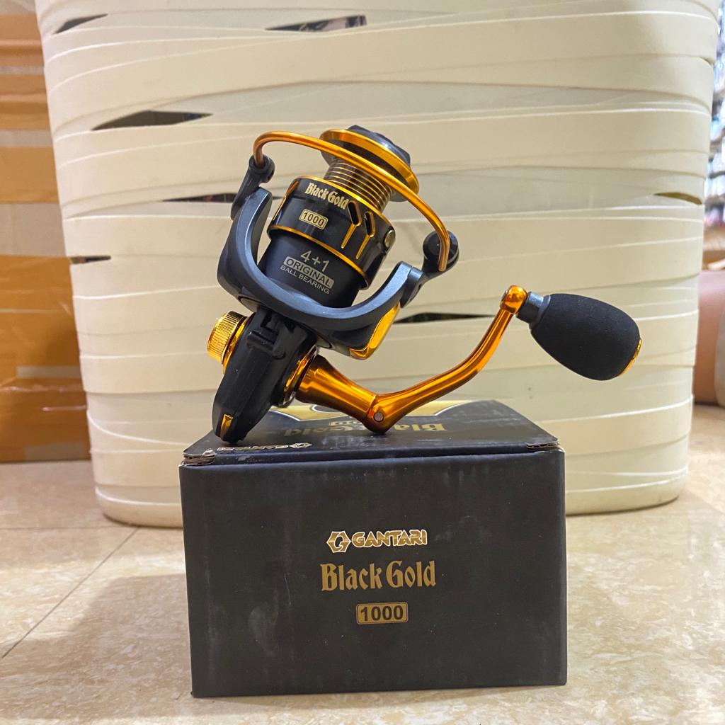 Reel Power Handle 1000 Gantari Black Gold Smooth Operation Lazada Indonesia