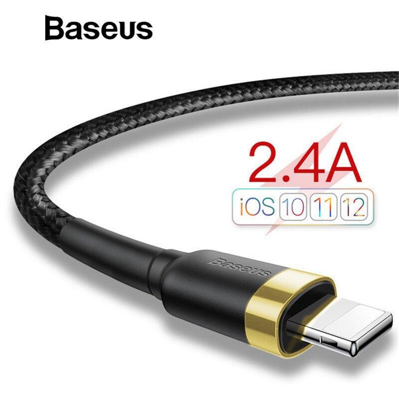Baseus Orignal USB Cable for iPhone XS XR X 8 7 6 5 6s Fast Charging Phone USB Data Cables 0.5M
