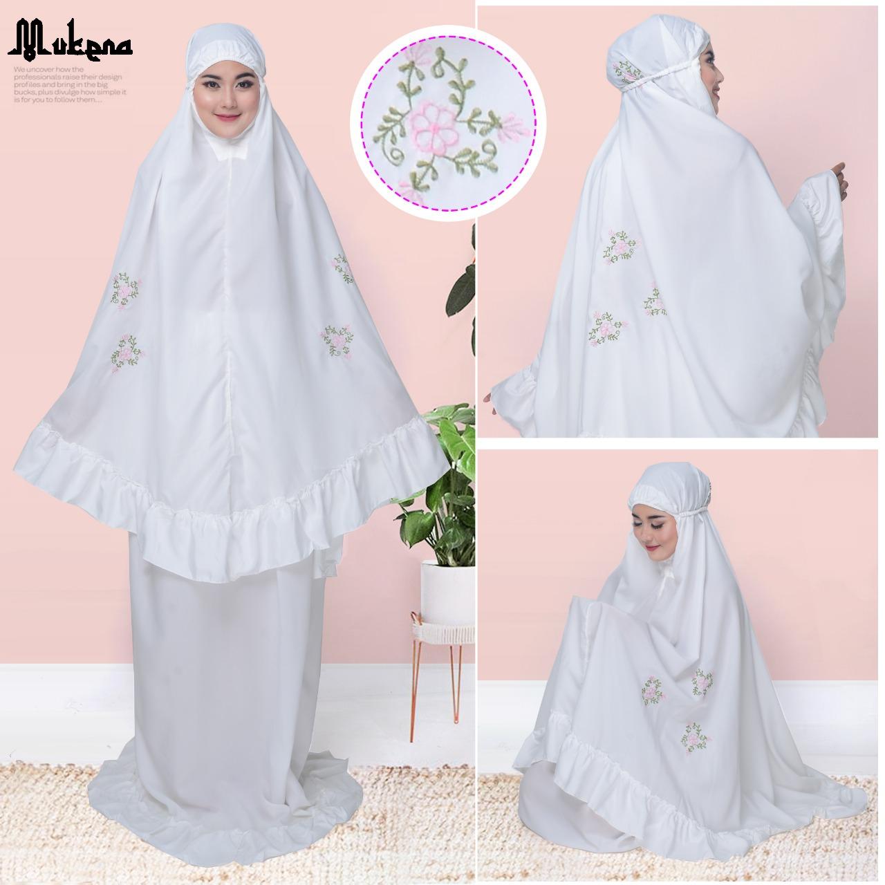 Xavier COD mukena dewasa MUKENA DAHLIA / mukena murah / mukenah rayon bali super dewasa cantik peralatan sholat dewasa wanita mukena terusan /