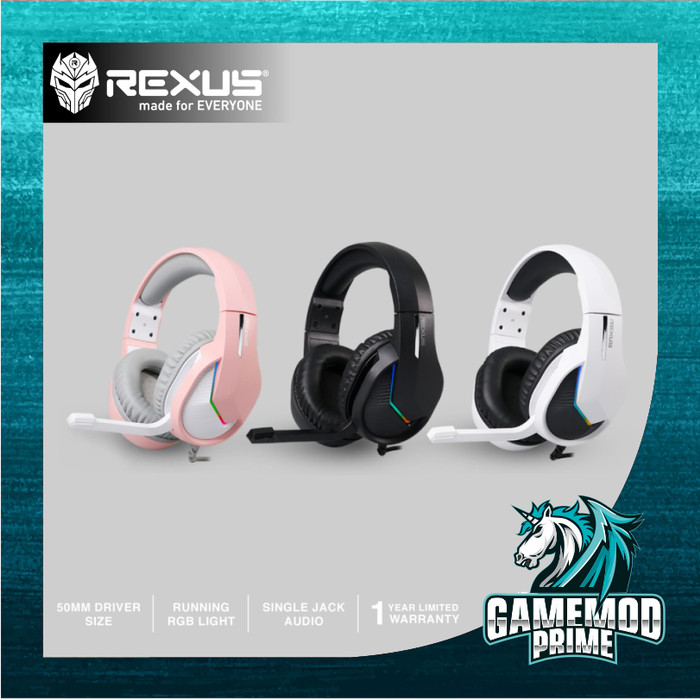 Headset Gaming Rexus Vonix F80 RGB 