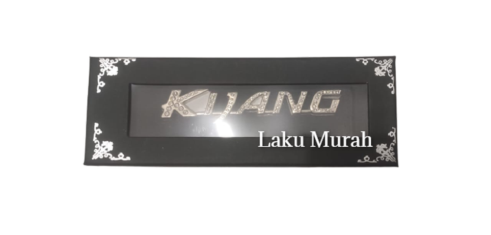 Emblem Logo Tulisan Toyota Kijang Model Permata Diamond OEM HIGH QUALITY Harga 22,700 rupiah*Gratis Ongkir