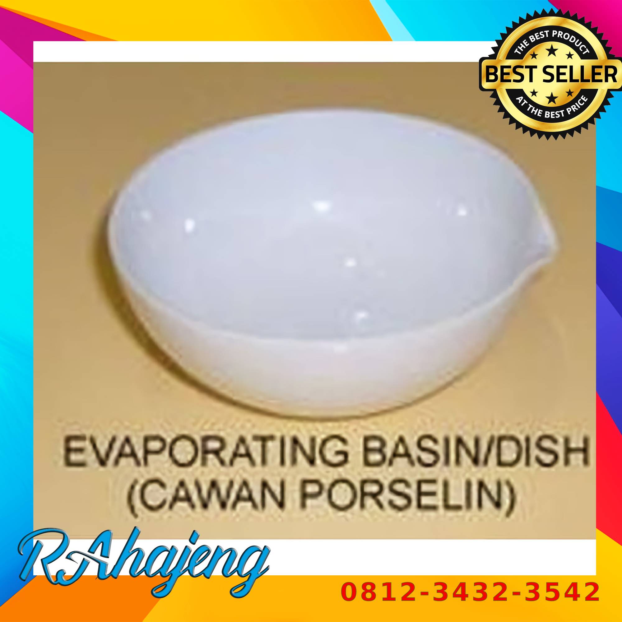 BEST SELLER EVAPORATING DISH / CAWAN PORSELEN 300 ML RRT BAHAN TEBAL