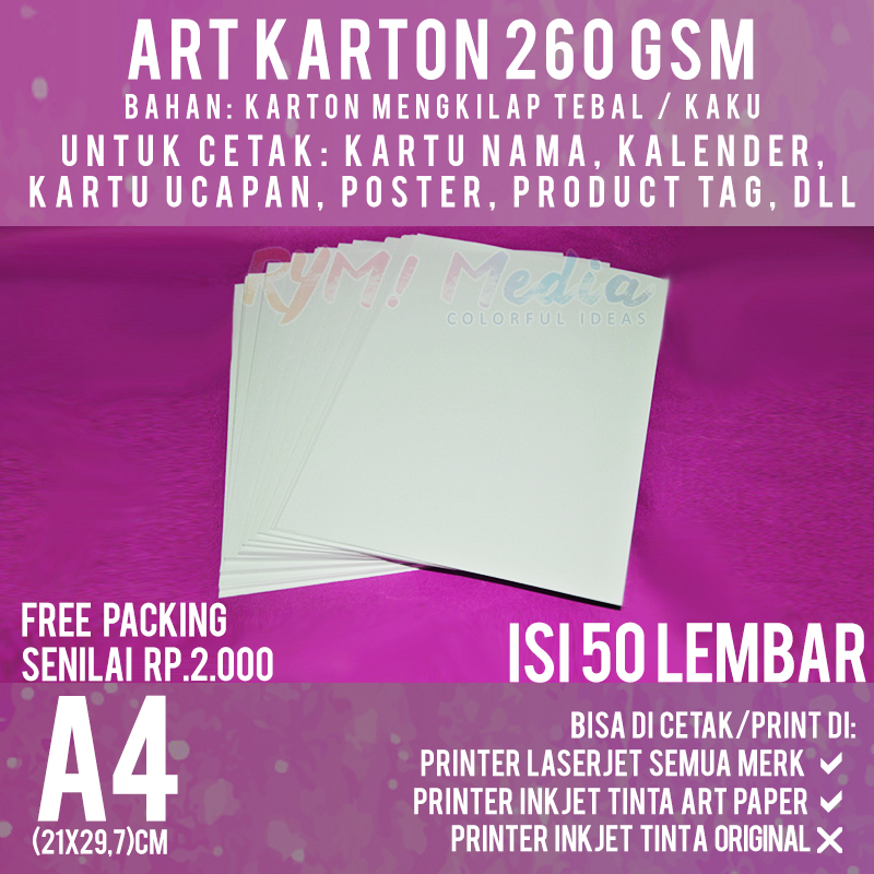 Kertas Art Paper Tebal at Ramona Meza blog