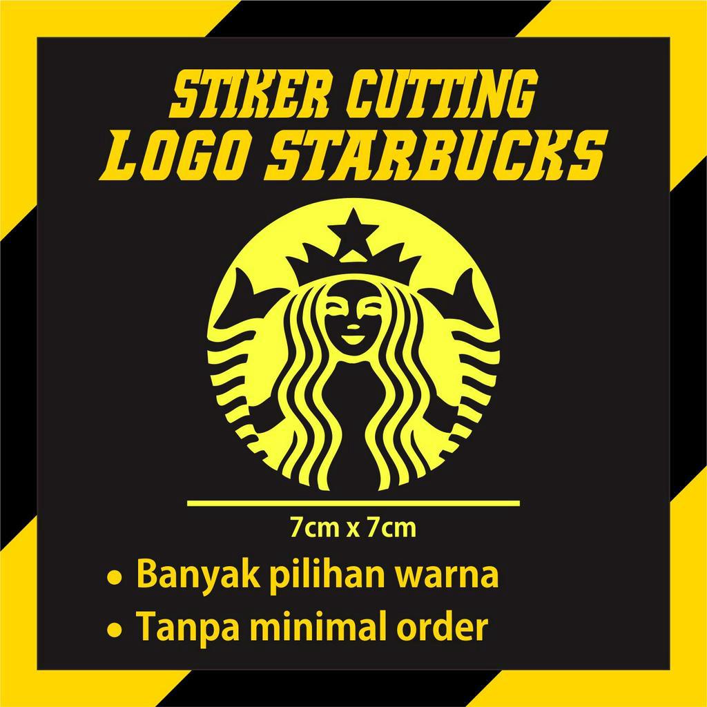 Stiker Logo Starbucks Cutting Sticker Logo Starbuck Lazada Indonesia