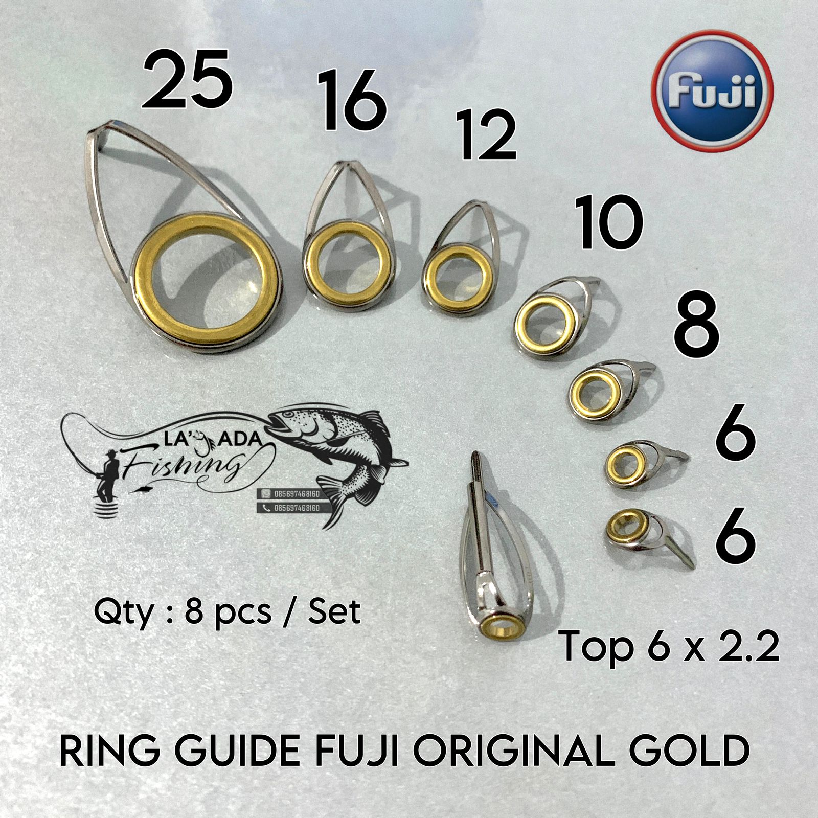 Ring Guide Fuji Gold Gold Fuji Sic Ring Fuji Gold SiC Guide GLVSG - Main Image