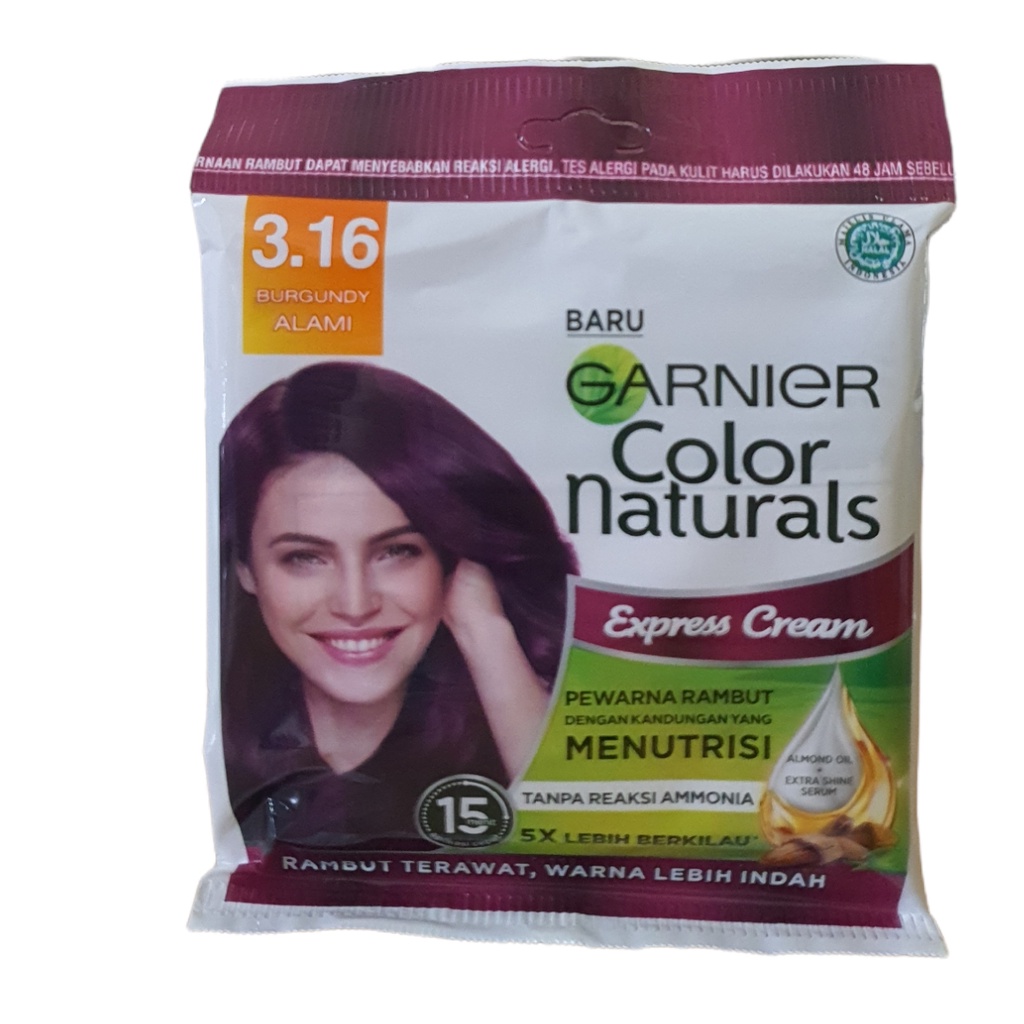 [BPOM] Garnier / Miranda Color Natural Express Cream / GARNIER SACHET