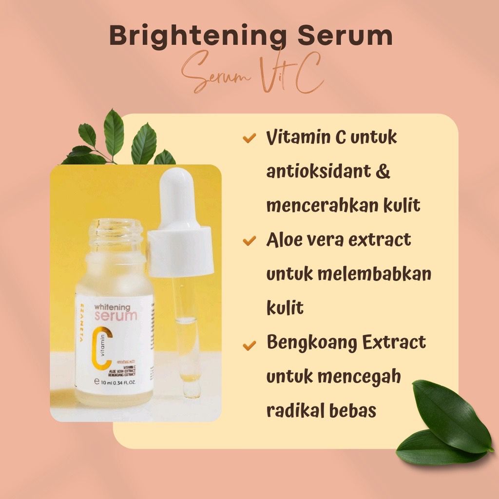 Hanasui Serum Vitamin C New Look & Improved Formula. - Baahirah Kosme ...