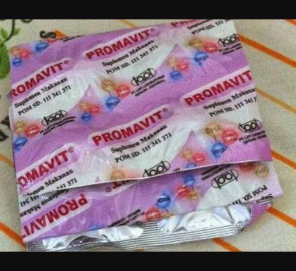 BEST SELLER PROMAVIT VITAMIN IBU HAMIL DAN MENYUSUI / STRIP ISI 10 KAP - lhcNtTQN