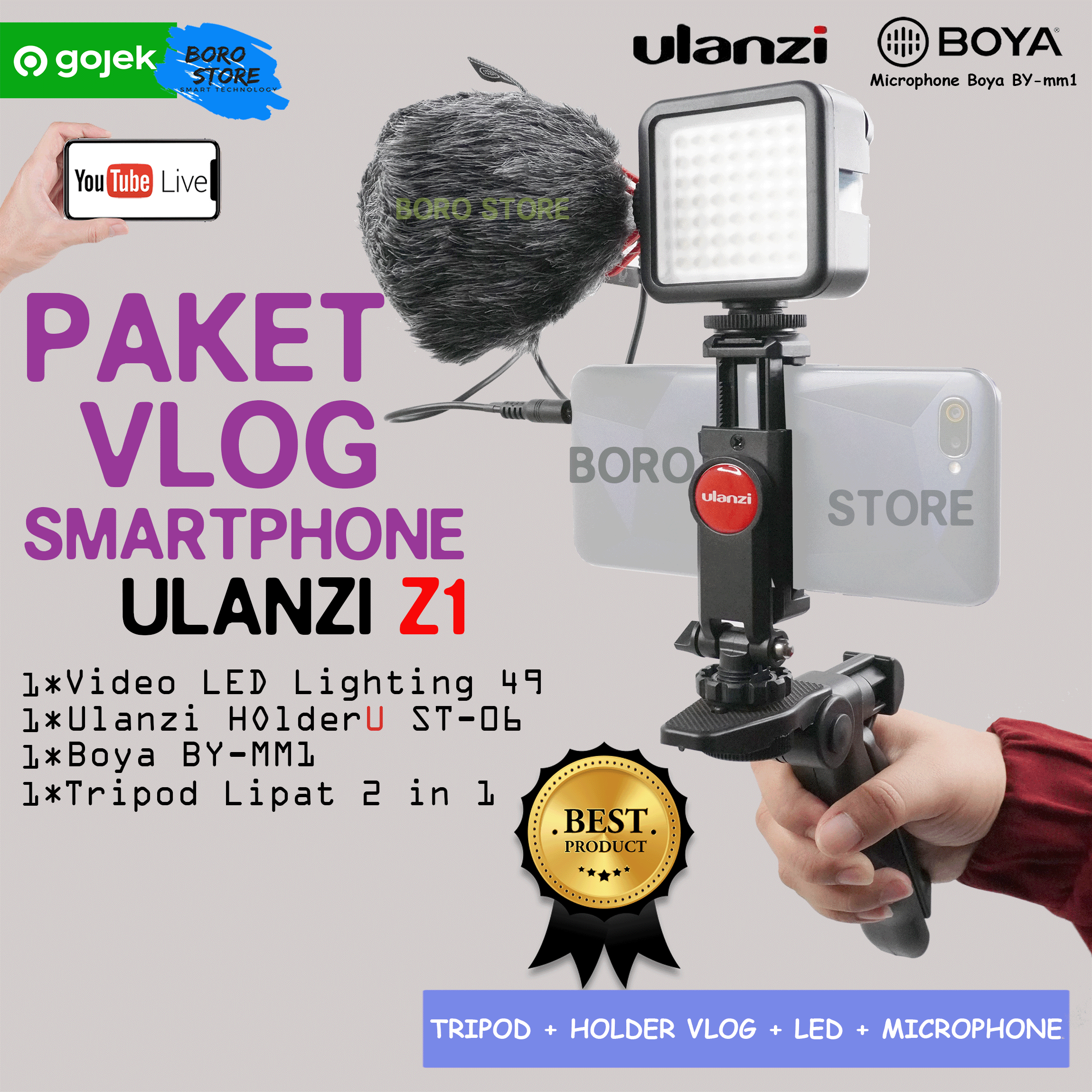 Jual Mic Boya Lavalier Micro Cravate By M1 Harga Promo Murah
