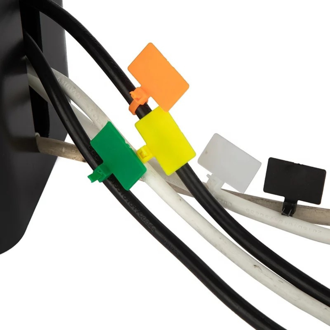 Kabel Tis Tie Ties Cable Label Maker Marker Name Tag Label Pengikat