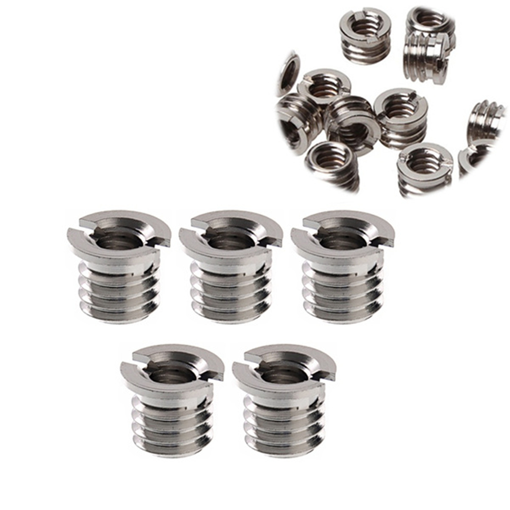 XHC4166 3/8 Inch 1/4-3/8 Tripod Heads, Máy Quay Phim Chuyển Đổi Vít, Bộ Chuyển Đổi Tiêu Chuẩn Cho Máy Ảnh DSLR Reducer Bushing Chuyển Đổi