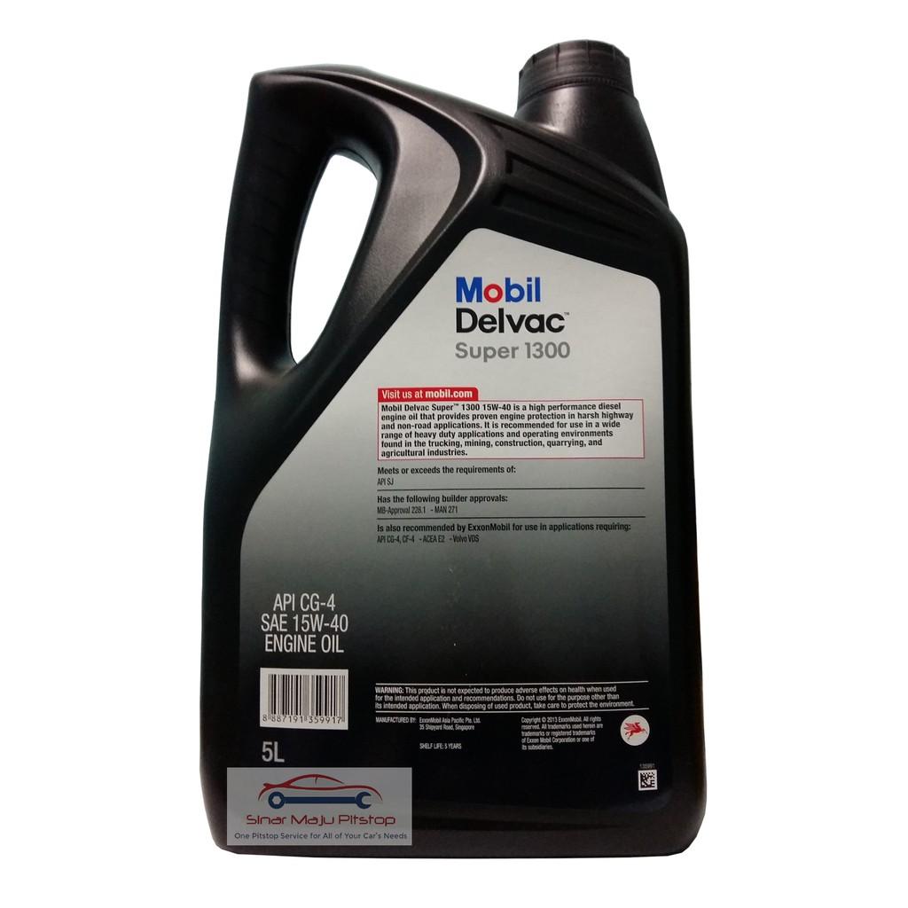 Murah Mobil Delvac Super 1300 15W-40 - Pelumas Oli Mesin Mobil
