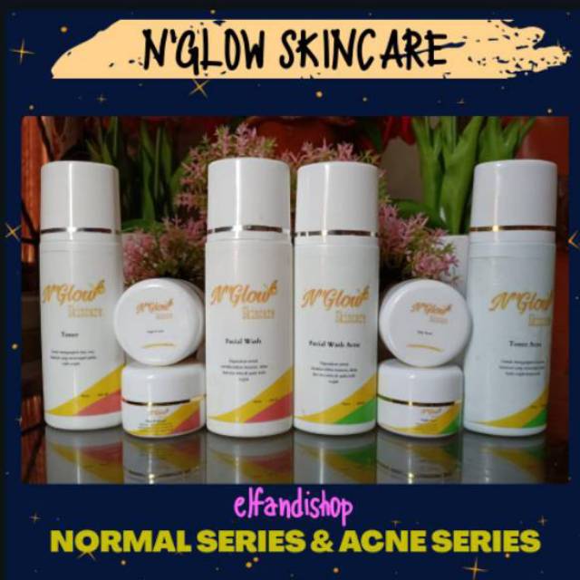 N Glow Normal Nglow Skincare Aman Untuk Mencerahkan Wajah Lazada Indonesia