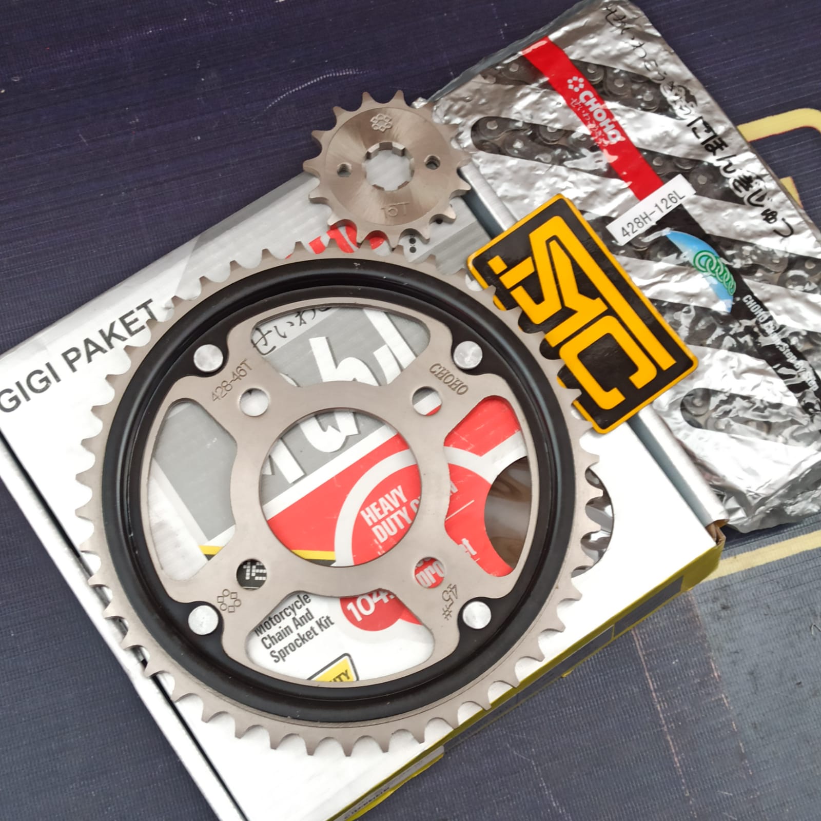 Gir Paket / Gear Set Honda CB150R CBR150R LAMA LED NEW / SONIC / TIGER