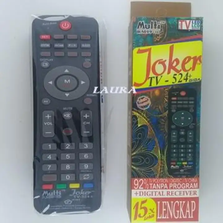 Remot Remote Tv Tabung Lcd Led Multi Universal Joker Lg Samsung Polytron Toshiba Sharp Dll Lazada Indonesia