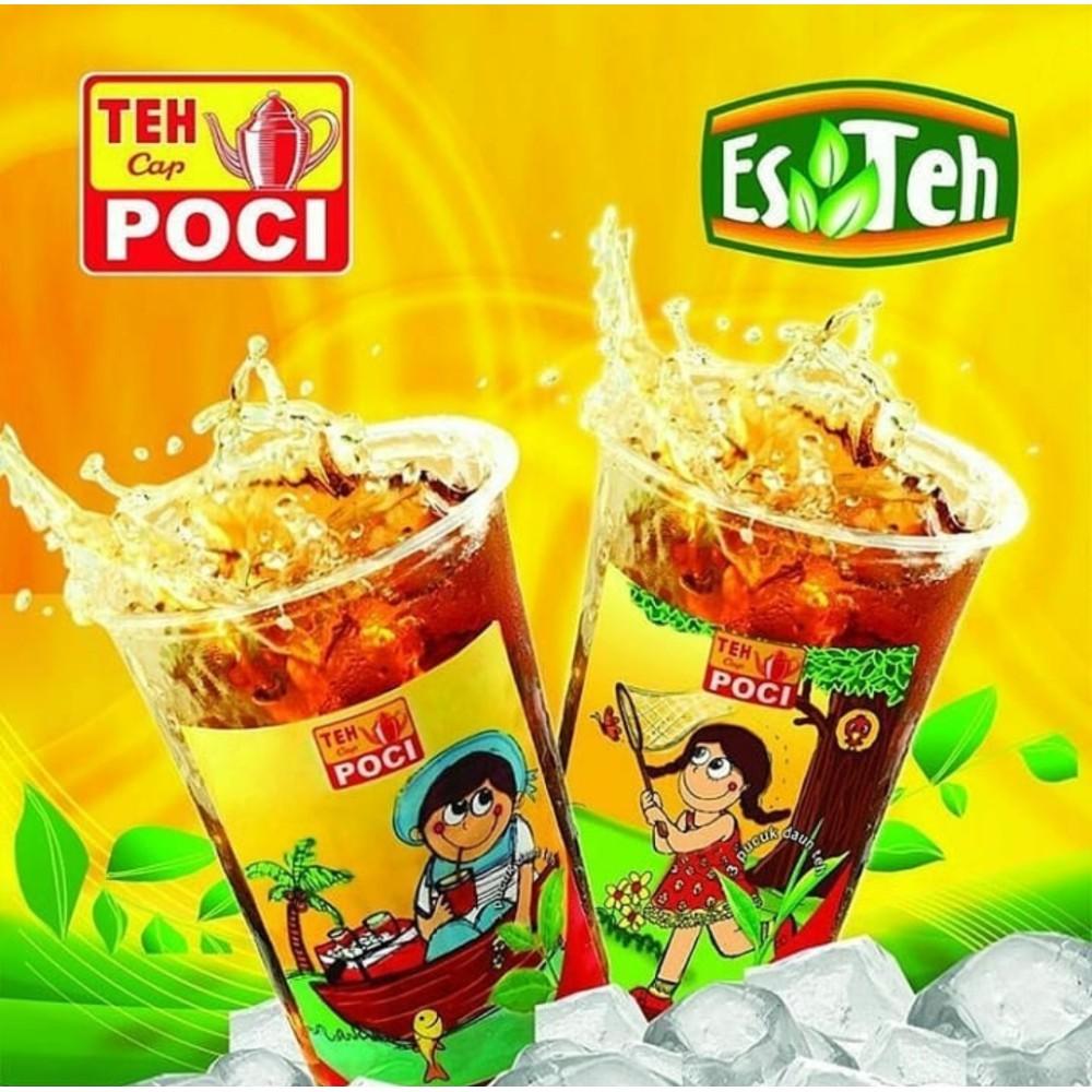 Banner Teh Poci Cdr - contoh spanduk makanan dan minuman