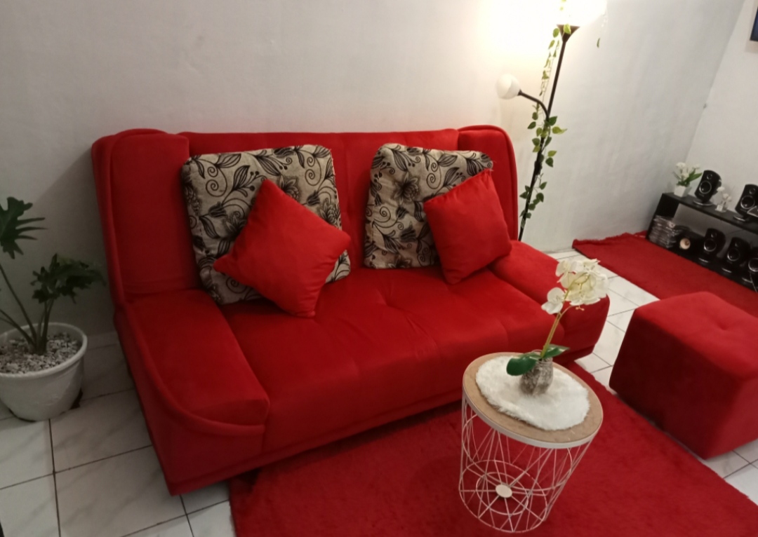 SOFA BED RECLINING GRATIS 1 BUAH PUFF SOFA Lazada Indonesia