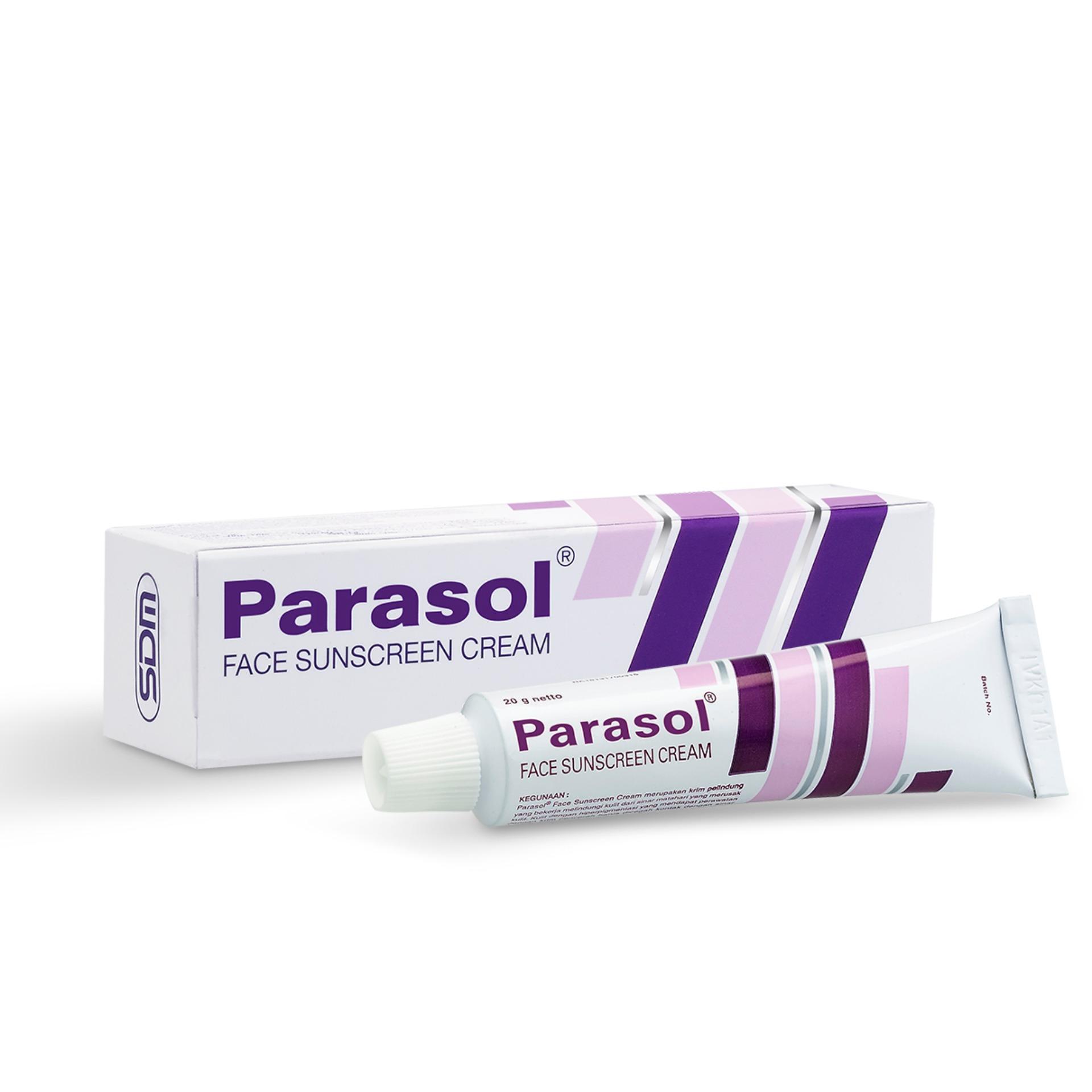 harga parasol face sunscreen cream