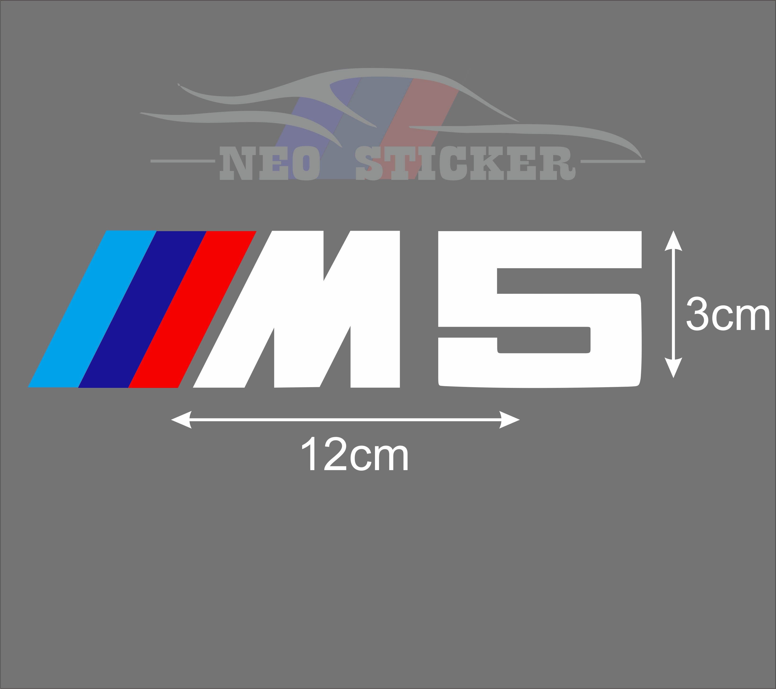 Stiker Cutting Kaca Mobil BMW M5 sticker mobil motor laptop dll ...