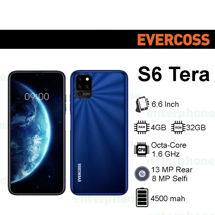 Evercoss Tera S6 4 32gb Garansi Resmi Lazada Indonesia