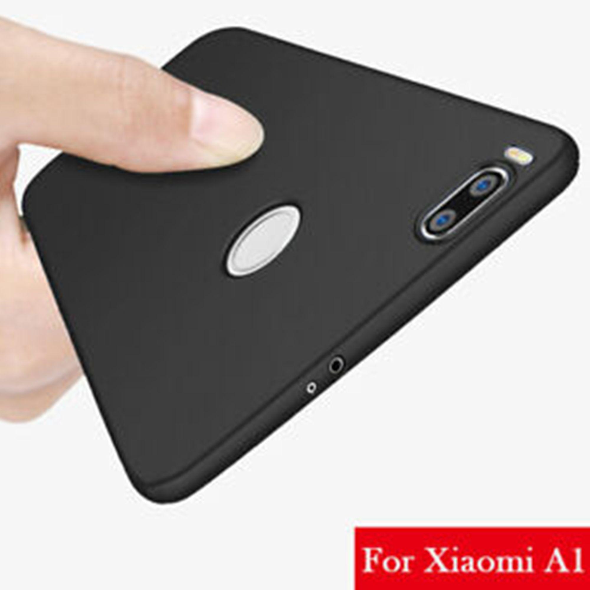 Mika HP Xiaomi Redmi 5X/Mi A1 Terbaru Softcase Matte Spasial Edisi Black