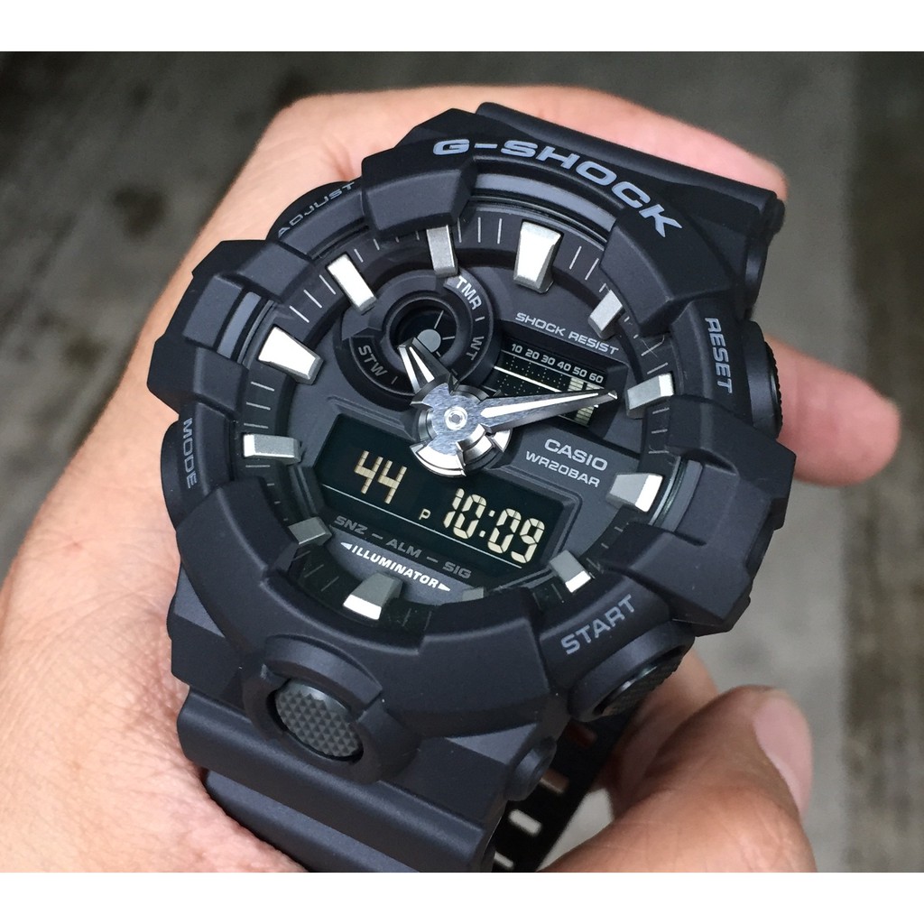 JAM TANGAN CASIO G-Shock GA-700-1B / GShock Ga700-1B Original \u0026 Bergaransi  | Lazada Indonesia