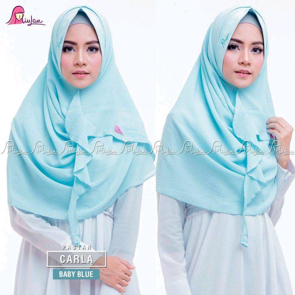 Jilbab Pasmina Instan Miulan Carla