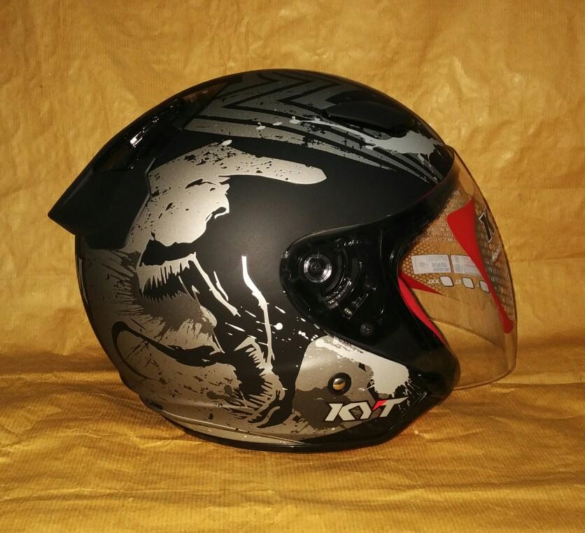 Helm Kyt Dj Maru Venom Black doff 