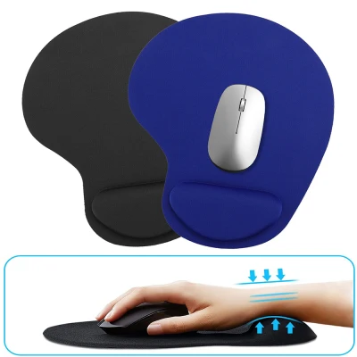 JUTBONG Thicken Comfortable Ergonomic Non Slip Wrist Rest Mouse Pad Wrist Support Mice Mat