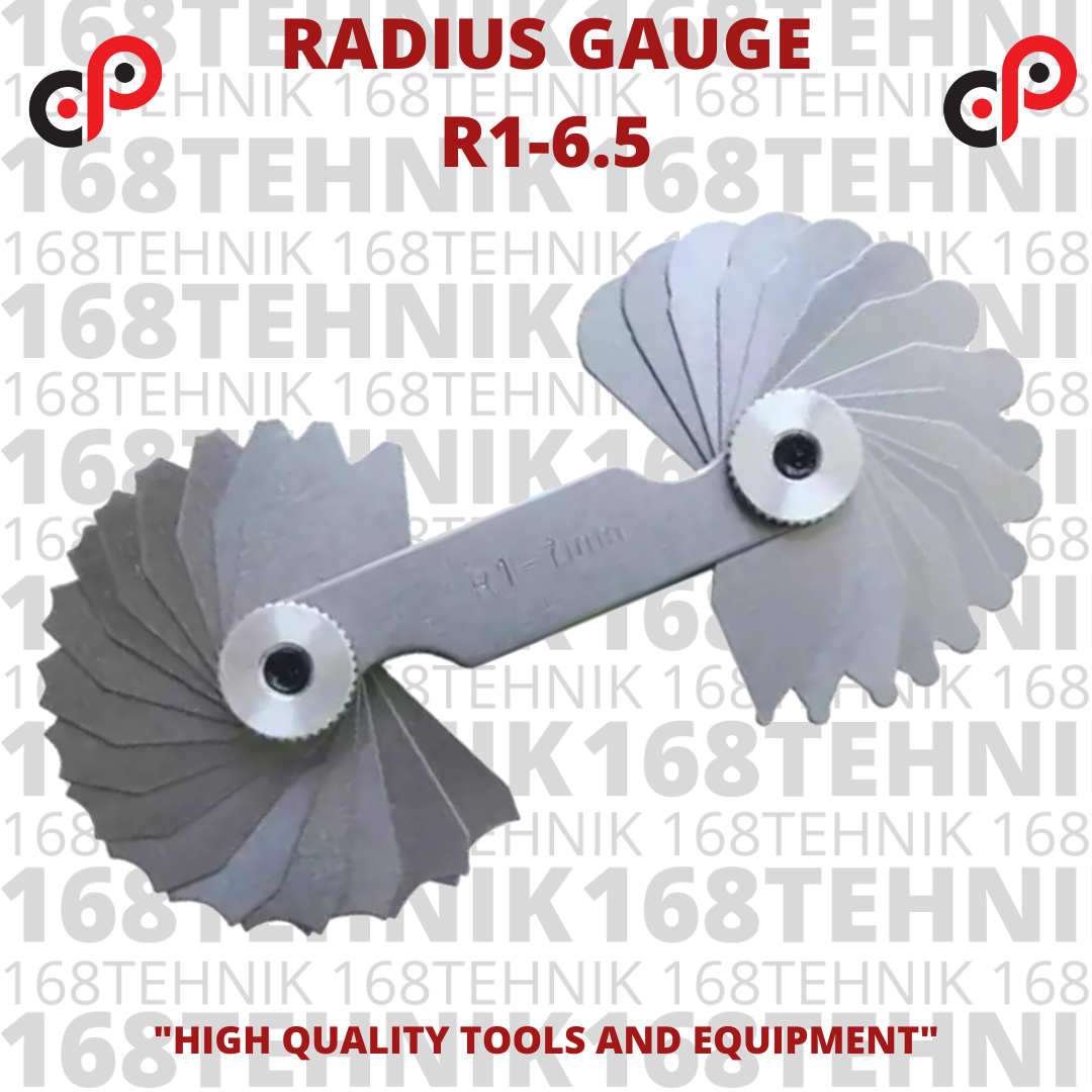 RADIUS GAUGE R16.5 / ALAT PENGUKUR RADIUS GAGE / ALAT UKUR CELAH BAUT