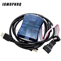 1pcs avrisp atmel stk500 avr programmer usb atmaga attiny