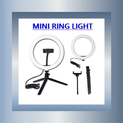Ringlight 26cm Plus Holder Hp Lampu selfie For Vlogger Ring Light