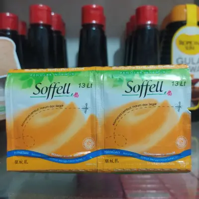 Soffel kulit jeruk sachet 6gram / Sofel / Soffell (isi 12 sachet)